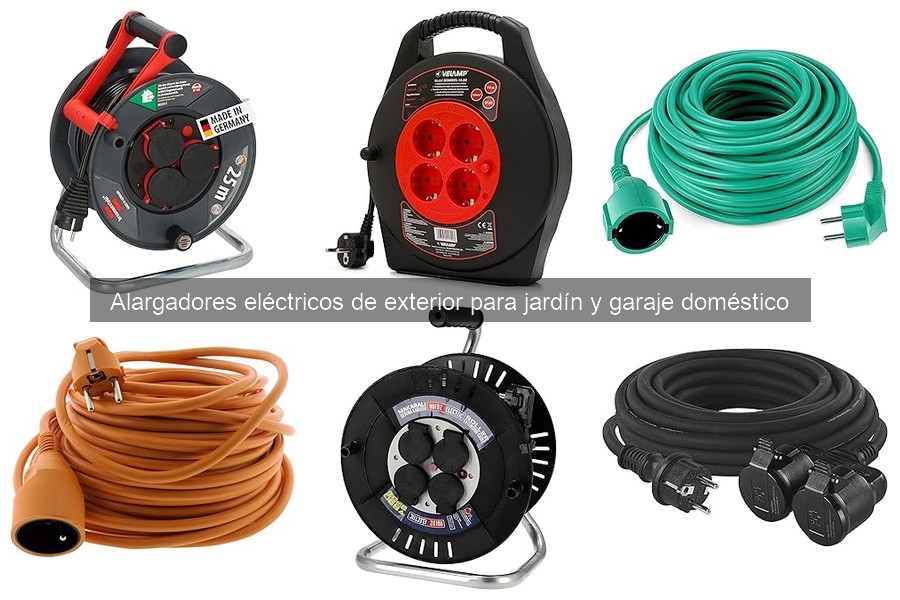 Consejos para instalar alargadores eléctricos en jardín y garaje