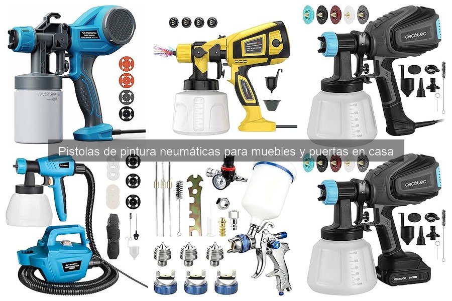 Consejos para un Acabado Profesional con Pistolas de Pintura