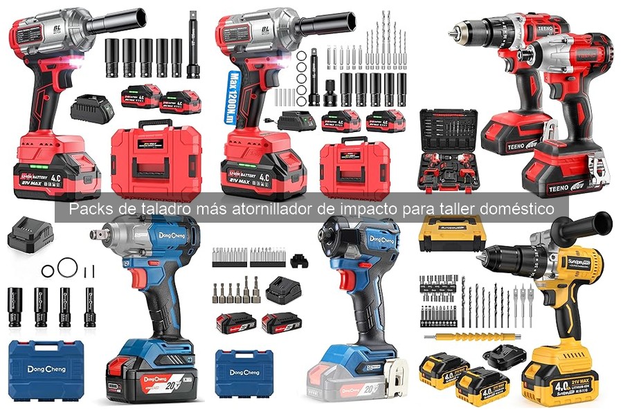 Consejos para Usar Taladro y Atornillador de Impacto Eficazmente