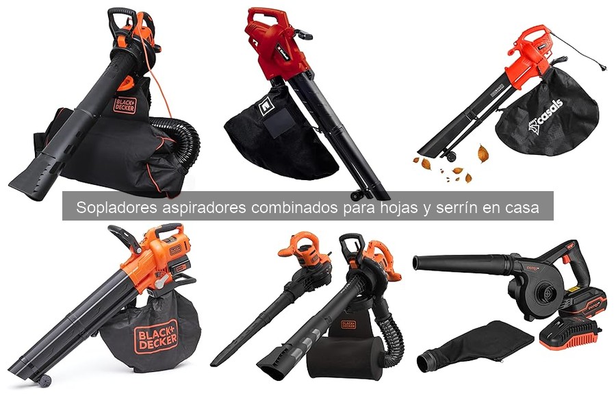 Consejos para usar un soplador aspirador combinado eficazmente