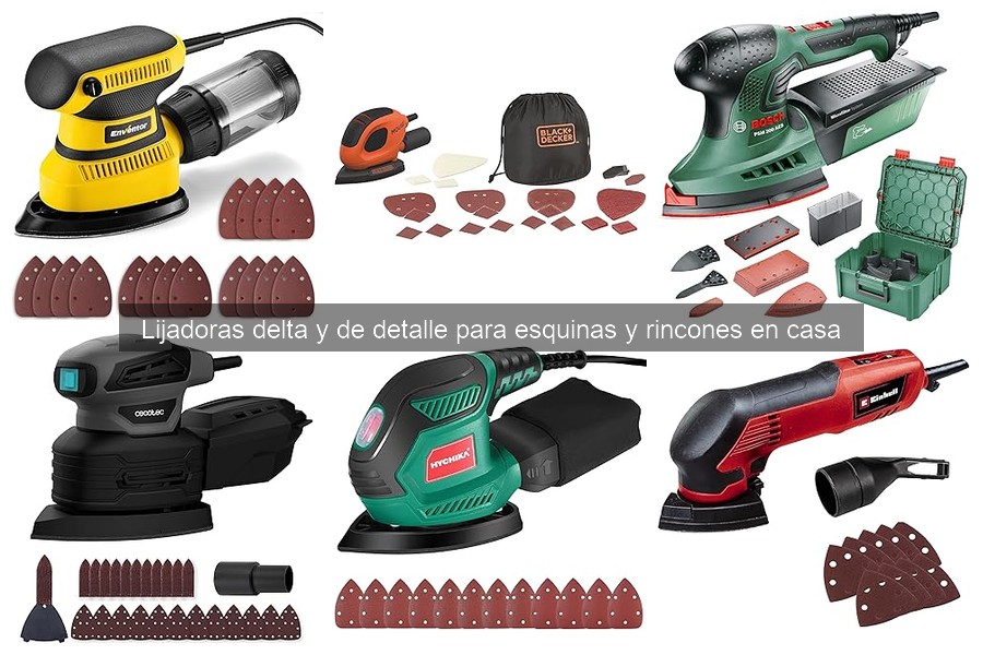 Consejos para usar una lijadora delta correctamente