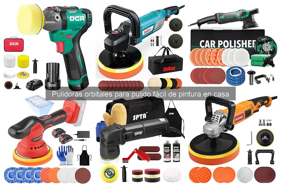 Consejos prácticos para usar pulidoras orbitales correctamente