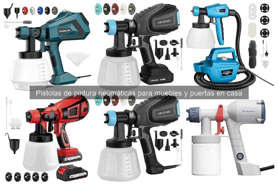 Costo promedio de pistolas de pintura neumáticas para casa