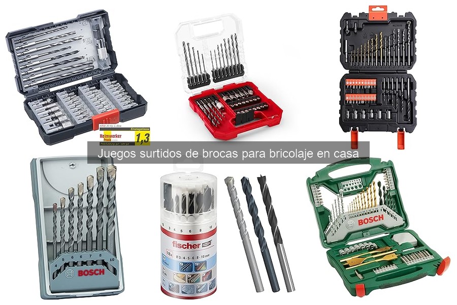 ¿Cuándo usar brocas específicas en lugar de un juego surtido?