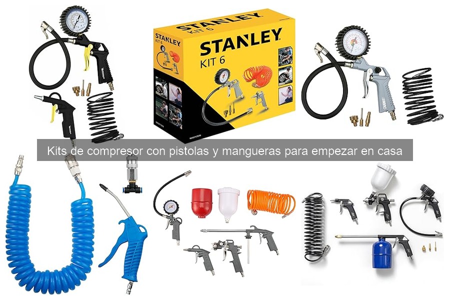 ¿Cuánto cuesta un kit de compresor de aire en casa?