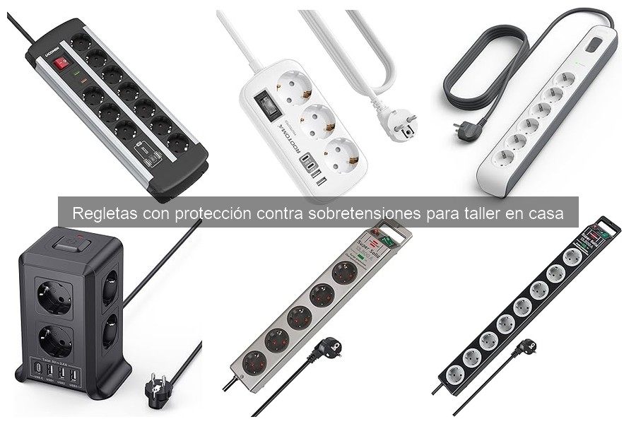 ¿Cuánto cuesta una buena regleta con protección contra sobretensiones?