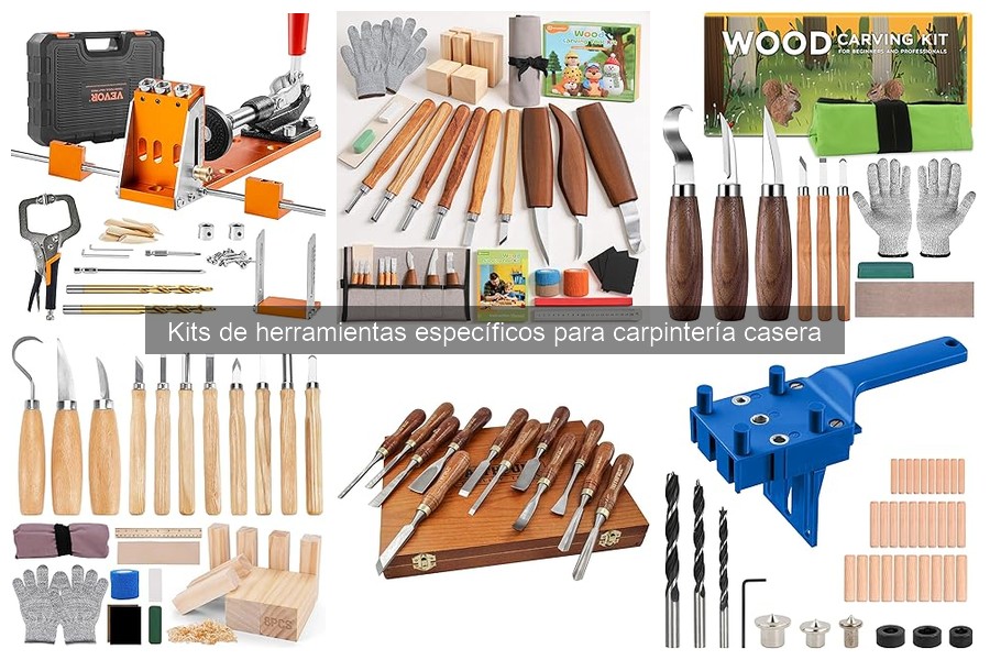 Descubre qué son los kits de herramientas para carpintería