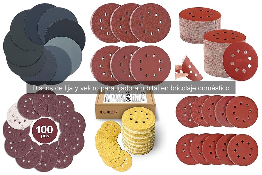 Discos de Lija y Velcro para Lijadora Orbital: Guía Básica