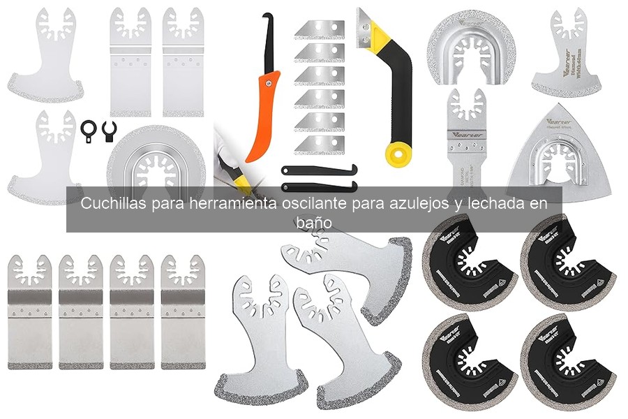 Dónde comprar cuchillas para herramientas oscilantes