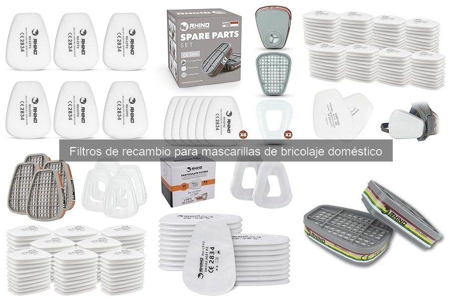 Dónde comprar filtros de recambio para mascarillas de bricolaje