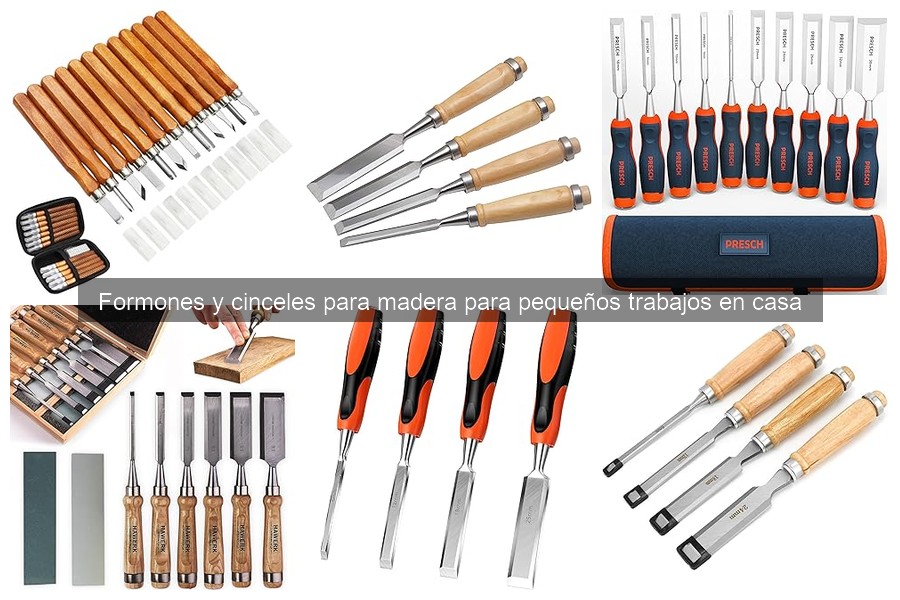 Dónde comprar formones y cinceles de calidad para bricolaje