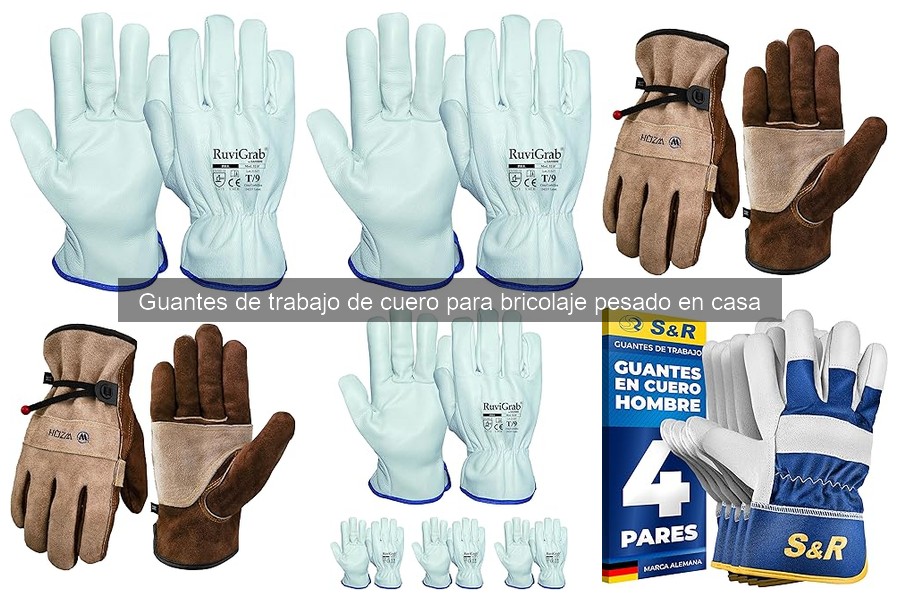 Dónde comprar guantes de trabajo de cuero para bricolaje pesado