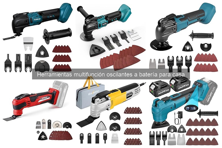 Dónde comprar herramientas multifunción oscilantes a batería