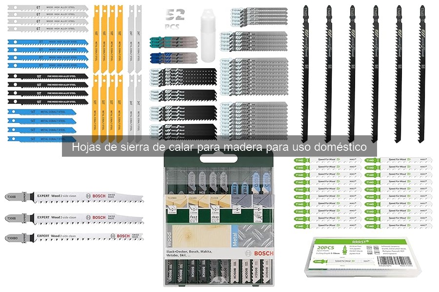 Dónde comprar hojas de sierra de calar para madera