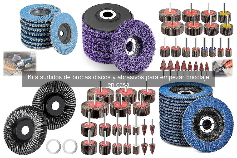 Dónde comprar kits surtidos de brocas y discos para bricolaje