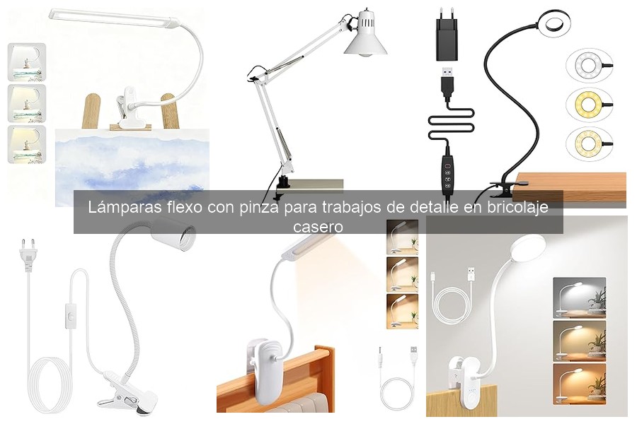 Dónde comprar lámparas flexo con pinza de calidad