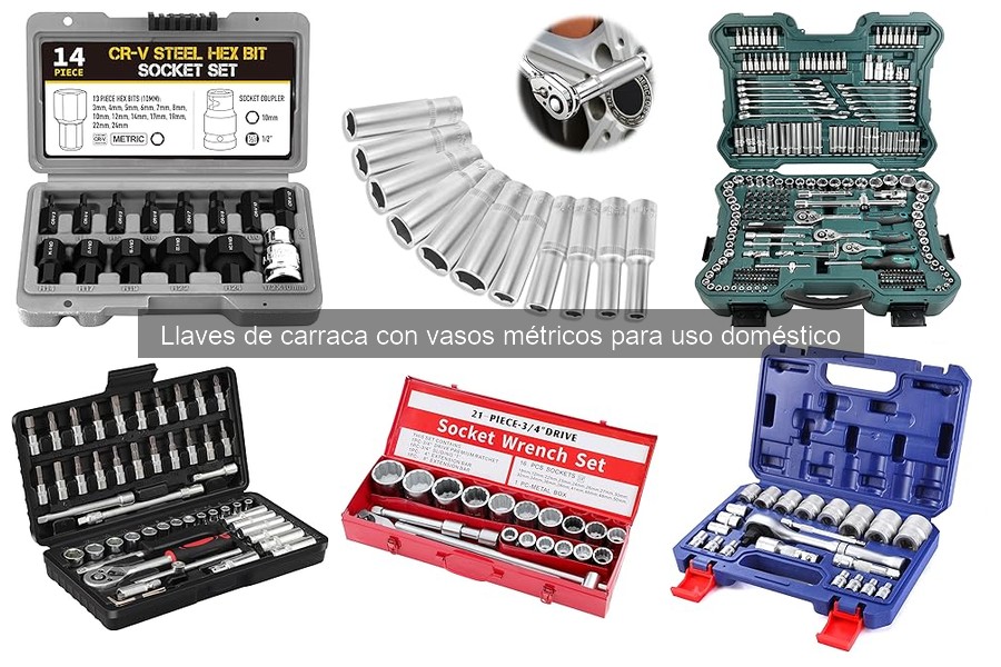 Dónde comprar llaves de carraca con vasos métricos al mejor precio