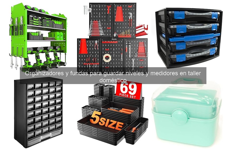 Dónde comprar organizadores y fundas para niveles y medidores
