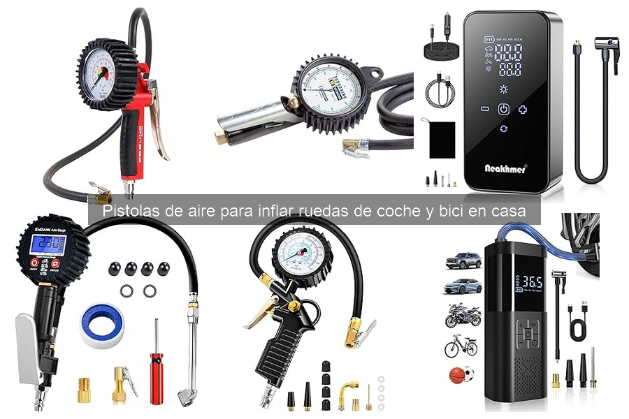 Dónde comprar pistolas de aire para inflar ruedas fácilmente
