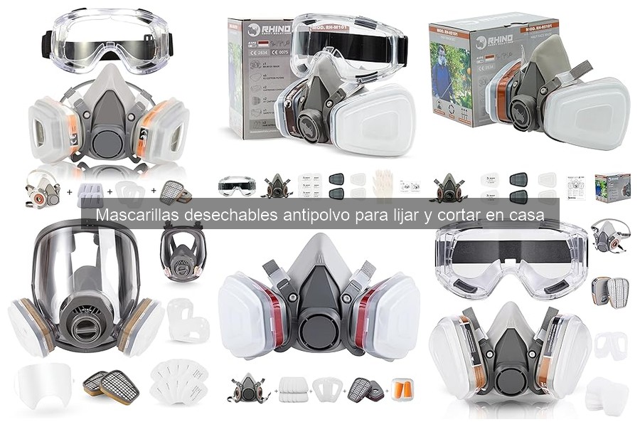 Efectos de No Usar Mascarillas Antipolvo al Lijar y Cortar
