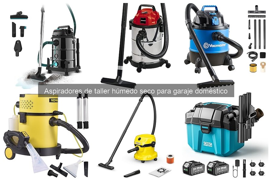 Eficacia de los Aspiradores de Taller Húmedo Seco para Limpieza