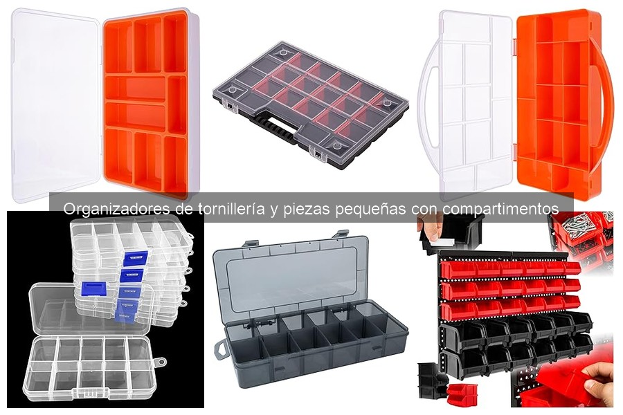 Elige el tamaño ideal de organizador de tornillería