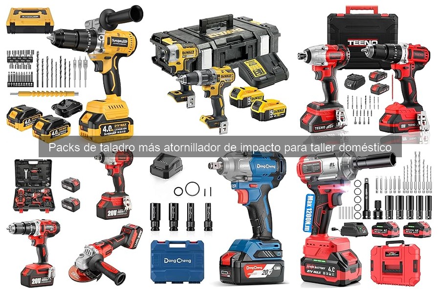 Errores al Elegir Packs de Taladro y Atornillador de Impacto