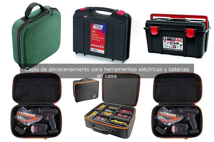 Errores al usar cajas de almacenamiento para herramientas
