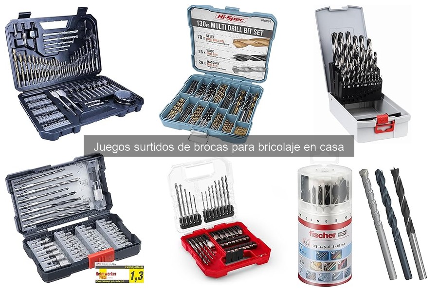 Errores comunes al comprar juegos de brocas para bricolaje