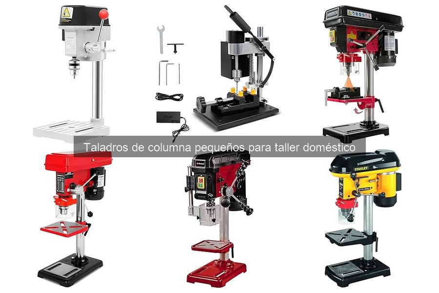 ** Errores comunes al elegir un taladro de columna pequeño