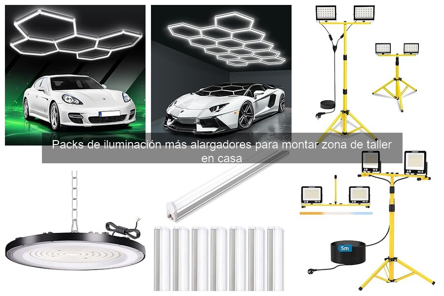 Errores comunes al instalar iluminación en tu taller