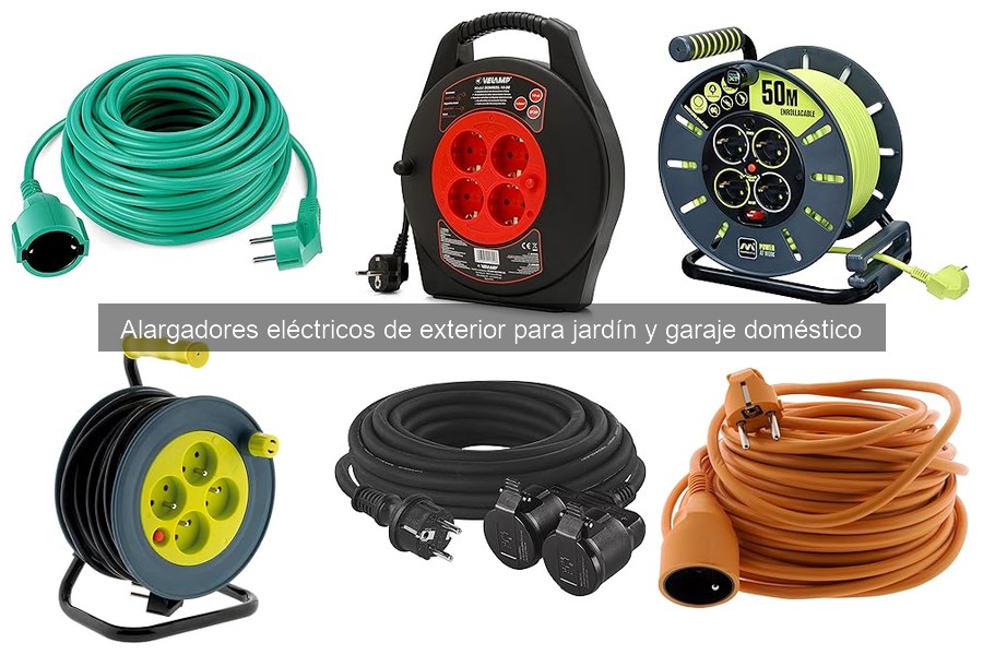 Errores comunes al usar alargadores eléctricos exteriores