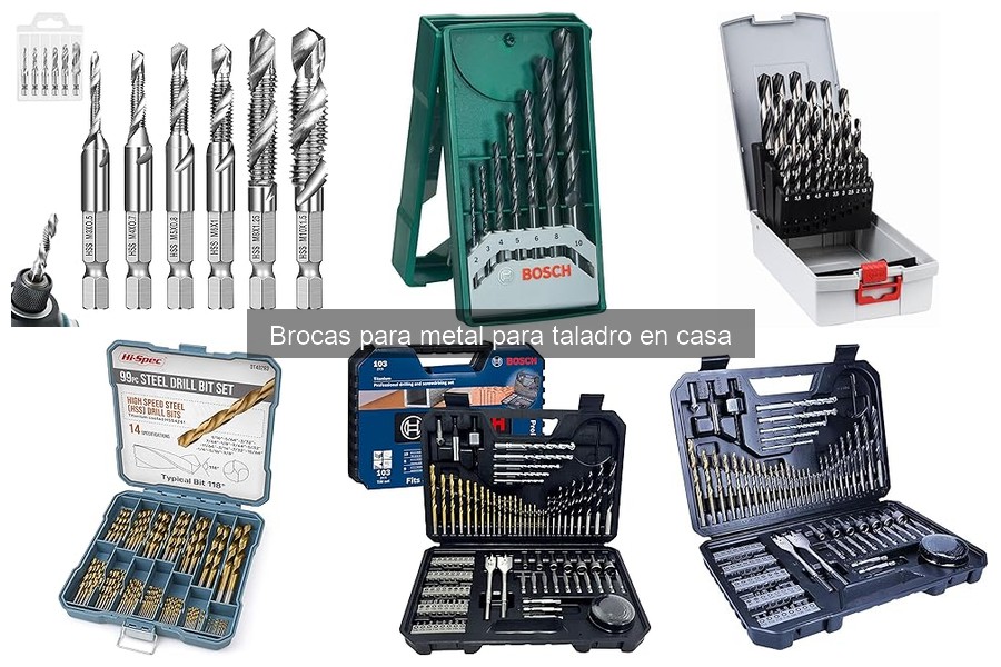 Errores comunes al usar brocas para metal y sus soluciones