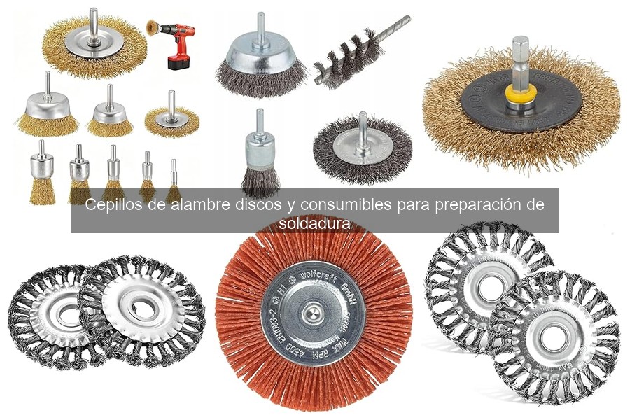 Errores comunes al usar cepillos de alambre en soldadura