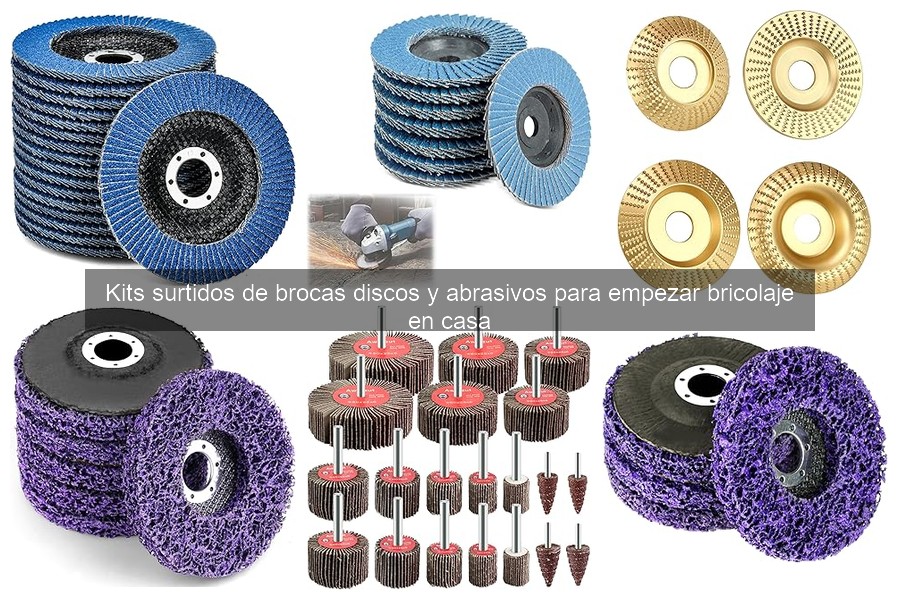 Errores comunes al usar kits de brocas y discos de bricolaje