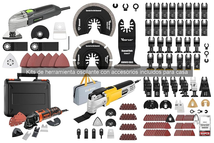 Errores comunes al usar kits de herramienta oscilante en casa