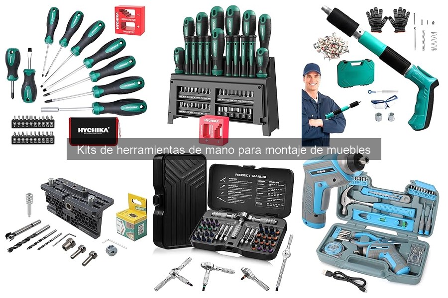 Errores comunes al usar kits de herramientas de mano para muebles