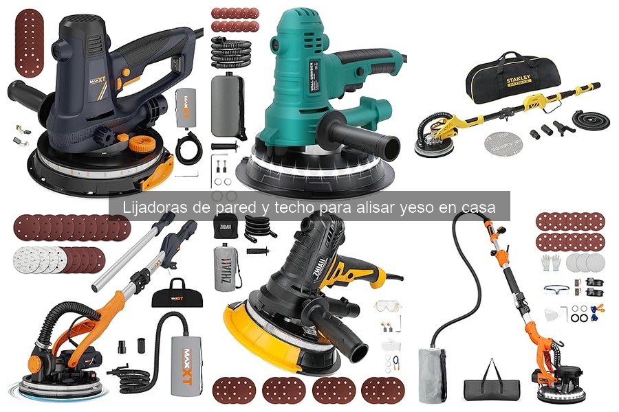Errores comunes al usar lijadoras de pared y techo