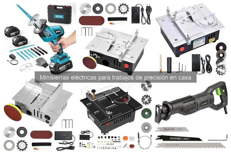 Errores comunes al usar minisierras eléctricas en casa