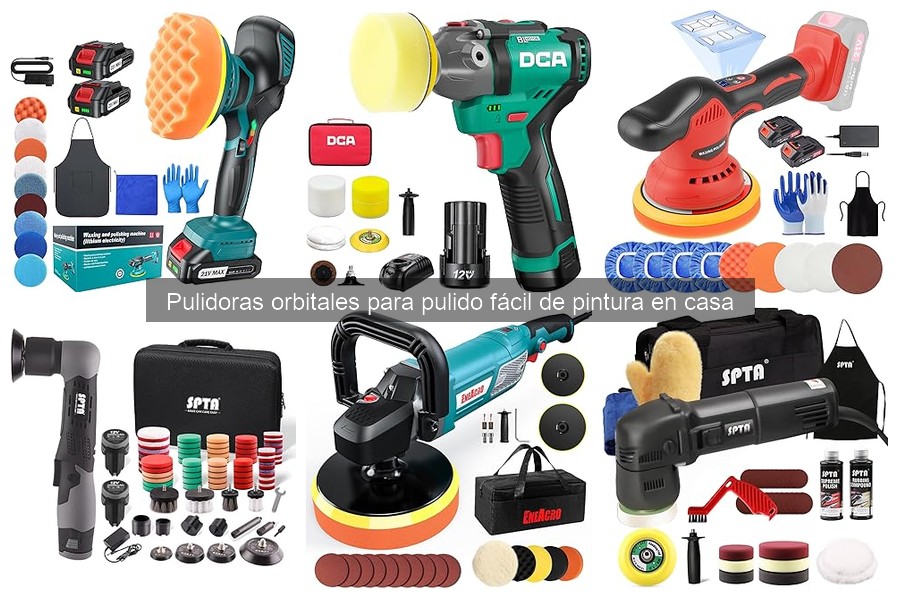 Errores comunes al usar pulidoras orbitales en casa
