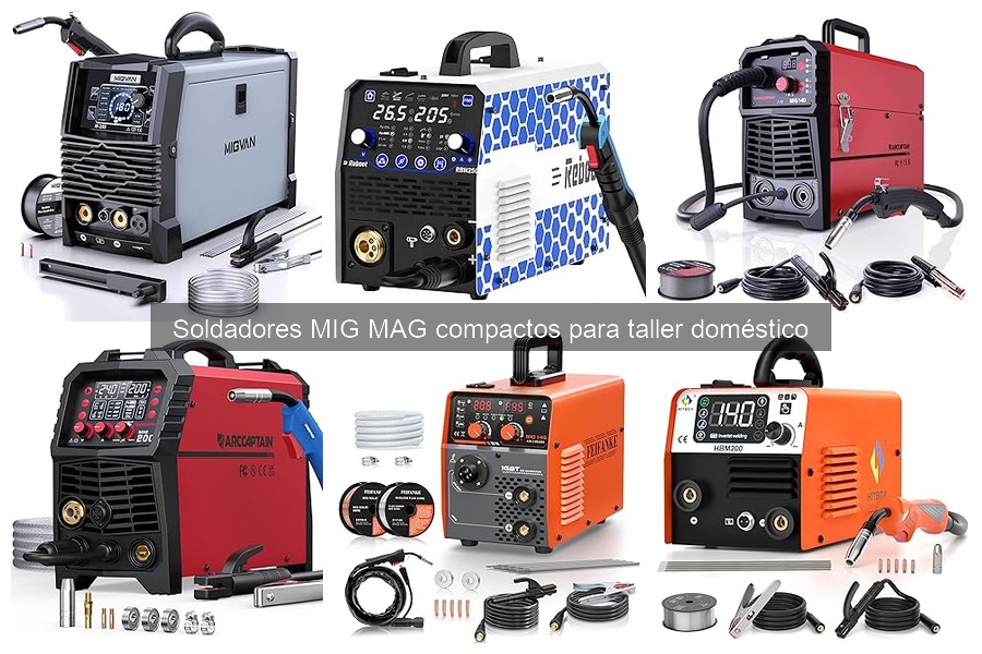 Errores comunes al usar soldadores MIG MAG compactos