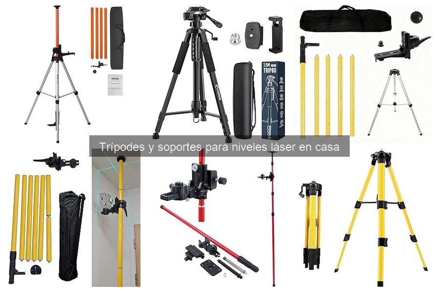 Errores comunes al usar trípodes para niveles láser