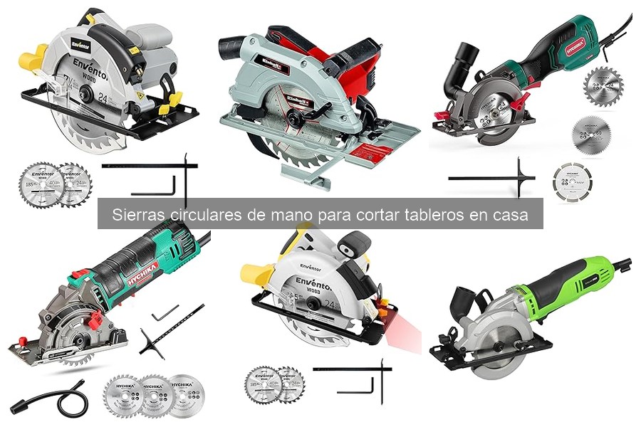 ** Errores comunes al usar una sierra circular de mano