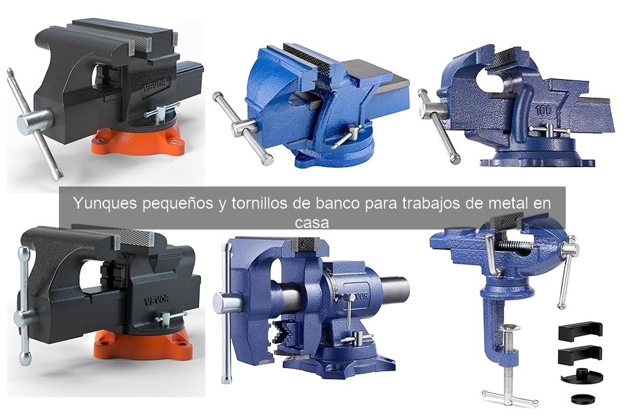 Errores comunes al usar yunques pequeños y tornillos de banco