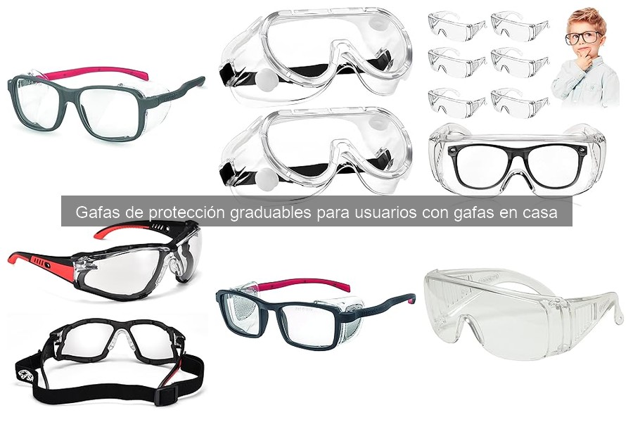 Gafas de protección graduables: ¿son adecuadas para trabajos intensivos?