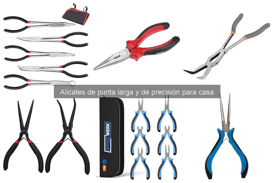 Guía de compra de alicates de punta larga y precisión