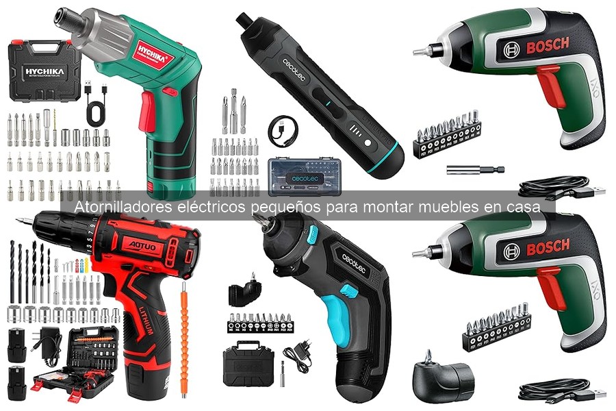 Guía de compra de atornilladores eléctricos pequeños