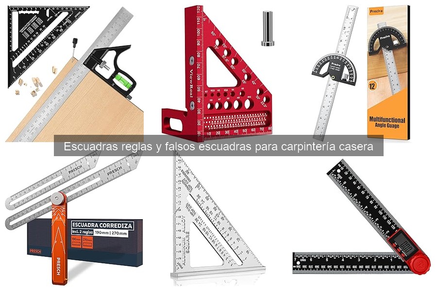 Guía de compra de escuadras y falsos escuadras para bricolaje