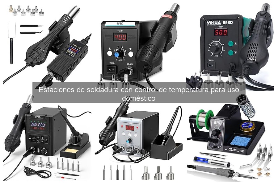 Guía de compra de estaciones de soldadura con control de temperatura