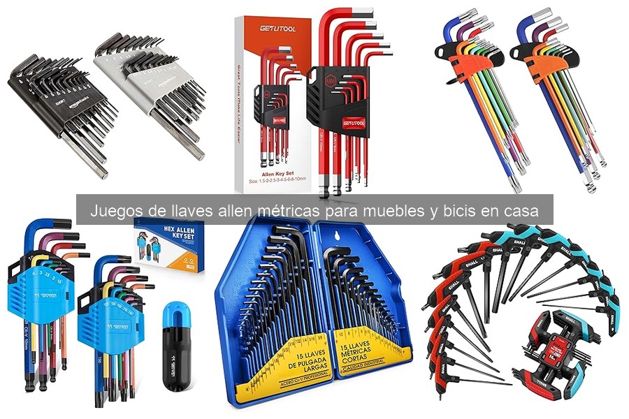 Guía de compra de juegos de llaves allen métricas para muebles y bicis